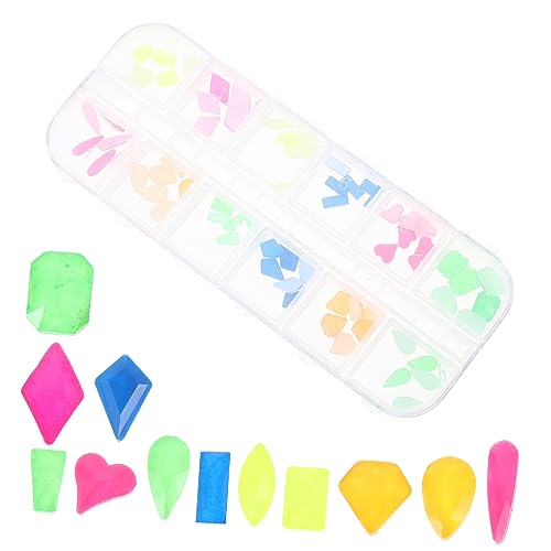 MAJORMENCH Schachtel Nageldekorationen mit Flatback Nagelanhängern Metallanhängern für Kreative Nail Art DIY Zubehör für Exklusive Designs und Bastelprojekte MAJORMENCH Schachtel Nageldekorationen mit Flatback Nagelanhängern Metallanhängern für Kreative Nail Art DIY Zubehör für Exklusive Designs und Bastelprojekte von MAJORMENCH