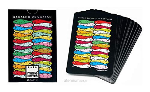 MAKENOTES JC011 Playing Cards - Sardines - Collection von MAKENOTES