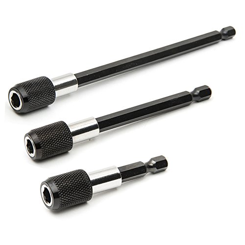 Malayas Fortag Magnet Schraubendreher Bithalter mit Schnellwechselhülse Bitholder 1/4 Zoll,60 mm Malayas Fortag Magnet Schraubendreher Bithalter mit Schnellwechselhülse Bitholder 1/4 Zoll,60 mm von MALAYAS