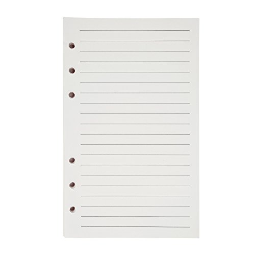 Linie Papier A6 6 Löcher Nachfüllpapier Leere Nachfüllseiten Refill Paper Ersatzblätter für Notizen DIY Bullet Journal Skizze Malerei, Insgesamt 200 Seiten Linie Papier A6 6 Löcher Nachfüllpapier Leere Nachfüllseiten Refill Paper Ersatzblätter für Notizen DIY Bullet Journal Skizze Malerei, Insgesamt 200 Seiten von MALEDEN
