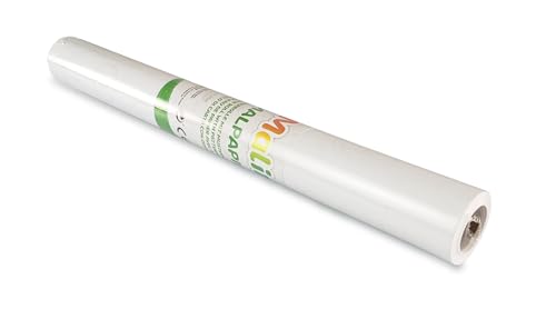 Malinos 301037 Papierrolle 10m, 45cm x 10 Meter, mit Mustern zum Ausmalen, Weiß Malinos 301037 Papierrolle 10m, 45cm x 10 Meter, mit Mustern zum Ausmalen, Weiß von MALINOS