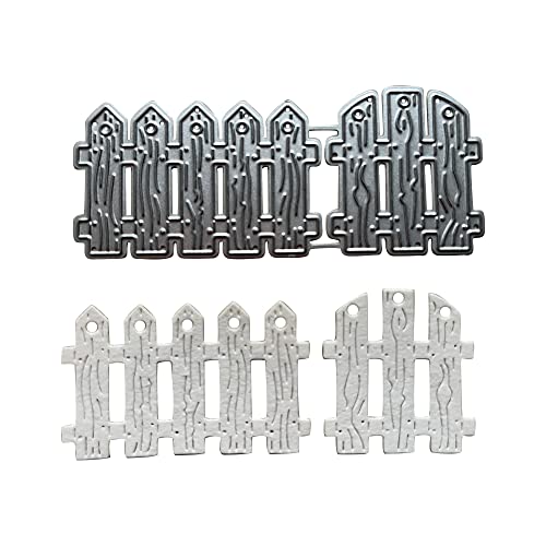 Gartenzaun Stanzschablonen Zaun Metall Stanzformen für DIY Scrapbooking Fotoalbum Papier Basteln Kartenherstellung Dekorative von MALISTLN