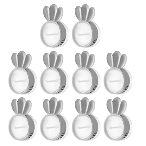10 Stück Kronen-Ohrring-Verschlüsse, tragbare Ohrstecker, Stopper, Schmuckfindungswerkzeug, Ohrring-Verschlüsse, Ersatz von MALSSE
