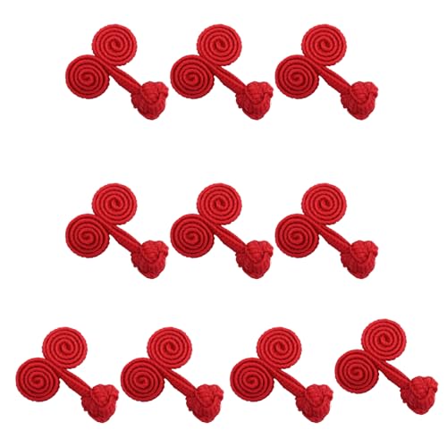 10 Stück einseitige Doppelradkopf-Knöpfe für Bastelprojekte für Kleidung und Heimdekorationsaccessoires von MALSSE