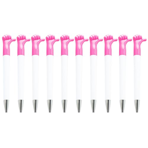 10 x Kugelschreiber, 1,0 mm, Daumen nach oben, Hand-Kugelschreiber, glattes Schreiben, Schule, Bürobedarf für Mitarbeiter 10 x Kugelschreiber, 1,0 mm, Daumen nach oben, Hand-Kugelschreiber, glattes Schreiben, Schule, Bürobedarf für Mitarbeiter von MALSSE