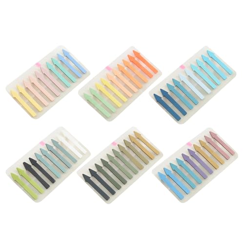 1200/2400 Stück farbige Etiketten, beschreibbar, selbstklebend, Lesezeichen, Datei für Schule, Büro, Notizen 1200/2400 Stück farbige Etiketten, beschreibbar, selbstklebend, Lesezeichen, Datei für Schule, Büro, Notizen von MALSSE