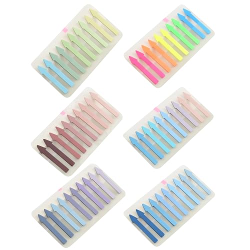 1200/2400 Stück farbige Etiketten, beschreibbar, selbstklebend, Lesezeichen, Datei für Schule, Büro, Notizen 1200/2400 Stück farbige Etiketten, beschreibbar, selbstklebend, Lesezeichen, Datei für Schule, Büro, Notizen von MALSSE