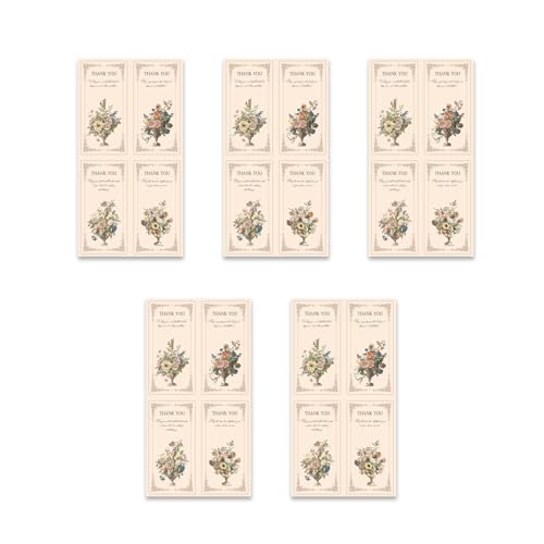 125 x Dankesaufkleber, 5,9 x 3,8 cm, rechteckig, Dankesetiketten, Wertschätzungsetiketten für kleine Unternehmen, Hochzeit, selbstklebende Etiketten 125 x Dankesaufkleber, 5,9 x 3,8 cm, rechteckig, Dankesetiketten, Wertschätzungsetiketten für kleine Unternehmen, Hochzeit, selbstklebende Etiketten von MALSSE
