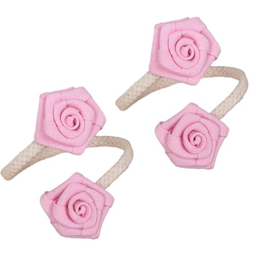 2 Stück flexible Raffhalter mit Blumenmuster für Zuhause, Schlafzimmer, Fenster, Vorhänge, Dekorationen, Vorhang-Raffhalter 2 Stück flexible Raffhalter mit Blumenmuster für Zuhause, Schlafzimmer, Fenster, Vorhänge, Dekorationen, Vorhang-Raffhalter von MALSSE