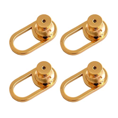 4 Stück Ohrring-Verschlüsse für hängende Ohren, Metallrückseiten für schwere Ohrstecker, Ohrläppchen, Stabilisatoren, bequeme Ohrringe, schwere Ohrstecker 4 Stück Ohrring-Verschlüsse für hängende Ohren, Metallrückseiten für schwere Ohrstecker, Ohrläppchen, Stabilisatoren, bequeme Ohrringe, schwere Ohrstecker von MALSSE