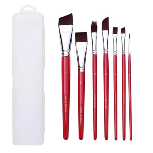 7/10/17-teiliges Künstlerpinsel-Set, Aquarell-Acryl-Pinsel, Zeichenzubehör für Körpermalerei 7/10/17-teiliges Künstlerpinsel-Set, Aquarell-Acryl-Pinsel, Zeichenzubehör für Körpermalerei von MALSSE