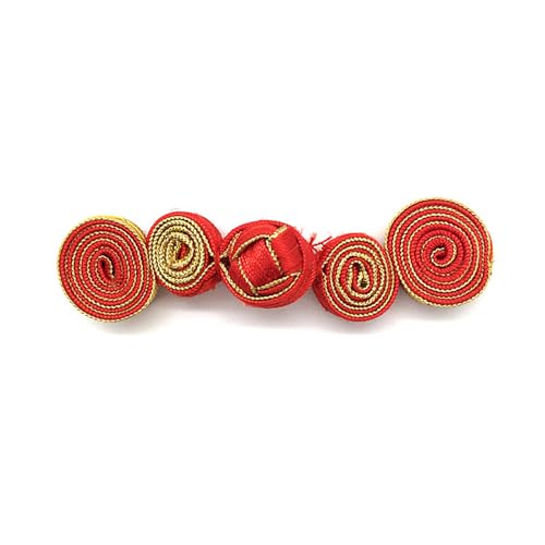 Chinesische Perlenverzierung, Knotenverschluss, Nähen, handgefertigt, Blume, Cheongsam-Knopf, Handwerk, Hemd, Cheongsam-Kleidung Chinesische Perlenverzierung, Knotenverschluss, Nähen, handgefertigt, Blume, Cheongsam-Knopf, Handwerk, Hemd, Cheongsam-Kleidung von MALSSE