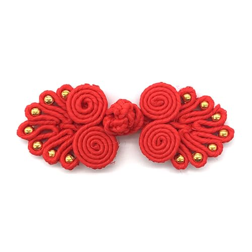 Chinesische Perlenverzierung, Knotenverschluss, Nähen, handgefertigt, Blume, Cheongsam-Knopf, Handwerk, Hemd, Cheongsam-Kleidung Chinesische Perlenverzierung, Knotenverschluss, Nähen, handgefertigt, Blume, Cheongsam-Knopf, Handwerk, Hemd, Cheongsam-Kleidung von MALSSE