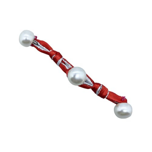 Chinesischer Knoten, Perlenknopf, Cardigan-Knöpfe, Verschluss, Tang-Anzug, Einladung, Geschenk-Box, handgefertigt, Bekleidungszubehör, Knöpfe, Hemdverschluss von MALSSE