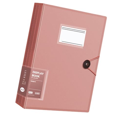 Dokumentenmappe mit 80 Fächern, Briefgröße, Sichtbuch für Schule, Büro, Präsentationen, Abheftungen, Finanzdokumente, Schulmappe Dokumentenmappe mit 80 Fächern, Briefgröße, Sichtbuch für Schule, Büro, Präsentationen, Abheftungen, Finanzdokumente, Schulmappe von MALSSE