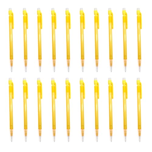 Druckbleistifte mit Radiergummi, 0,7 mm, für Studenten, Künstler, Skizzieren, Zeichnen, Kunst, Skizzieren, 20 Stück von MALSSE