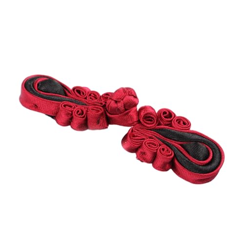 Eleganter Frosch-Knopf für traditionelle chinesische Kleidung, Handarbeit, Accessoires, stilvolle Knöpfe, chinesischer Cheongsam-Knopf, Damen von MALSSE