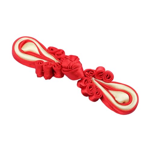 Eleganter Frosch-Knopf für traditionelle chinesische Kleidung, Handarbeit, Accessoires, stilvolle Knöpfe, chinesischer Cheongsam-Knopf, Damen von MALSSE