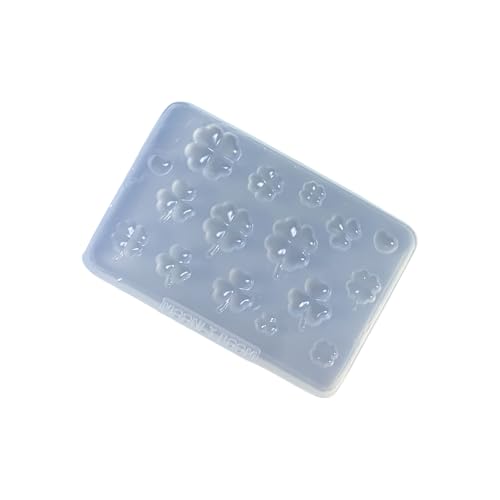 Flexible Silikonform, leicht zu lösen, Pflanzen-Serie, Anhänger, Silikon-Textur für künstlerische Schmuckherstellung, vielseitiges Backwerkzeug von MALSSE