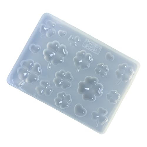 Flexible Silikonform, leicht zu lösen, Pflanzen-Serie, Anhänger, Silikon-Textur für künstlerische Schmuckherstellung, vielseitiges Backwerkzeug von MALSSE