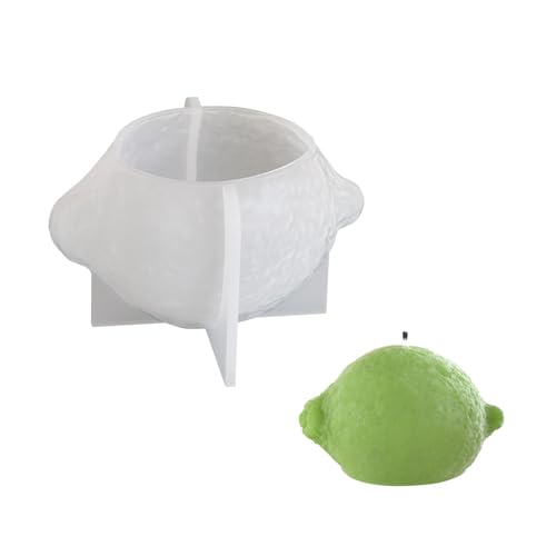 Flexible Silikonform für Zitronenform, duftende Seife, Schokolade und Heimbasteln, Epoxidharze, Zitronen-Silikonform Flexible Silikonform für Zitronenform, duftende Seife, Schokolade und Heimbasteln, Epoxidharze, Zitronen-Silikonform von MALSSE