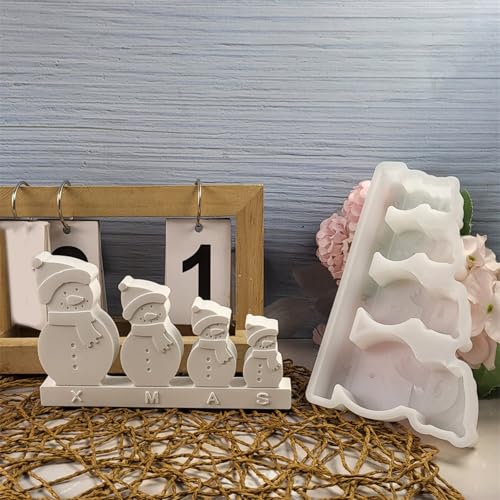 Kreative Weihnachts-Schneemann-Silikonformen, Bastelformen für Zuhause und Urlaub, Dekoration, Epoxidharz zum Basteln, Weihnachtsschneemann-Form Kreative Weihnachts-Schneemann-Silikonformen, Bastelformen für Zuhause und Urlaub, Dekoration, Epoxidharz zum Basteln, Weihnachtsschneemann-Form von MALSSE