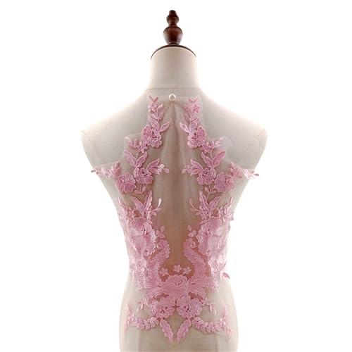 Luxuriöse Blumenapplikationen, vielseitige Dekoration, Kleid, Verzierung für Brautaccessoires, luxuriöse Seiden-strukturierte Applikationen von MALSSE