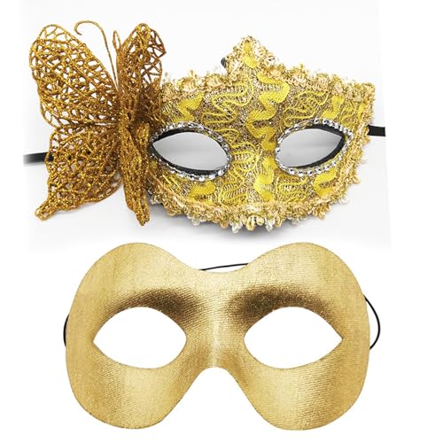 MALSSE 2 Stück elegante Schmetterlings-Seite schwarz Party Feature Schmetterling Akzent für Frauen suchen einzigartige Stile von MALSSE