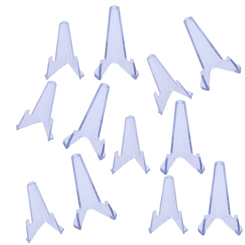 MALSSE 20 stabile Sammler-Ständer, praktische, transparente Acryl-Staffeleien für Münzsammelkarten MALSSE 20 stabile Sammler-Ständer, praktische, transparente Acryl-Staffeleien für Münzsammelkarten von MALSSE