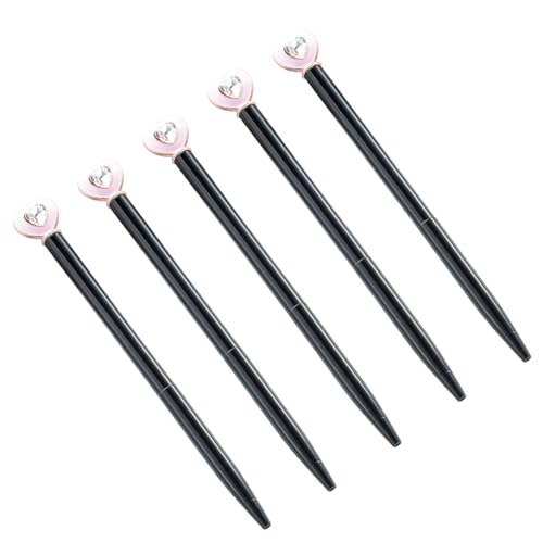 MALSSE 6 x Herz-Kugelschreiber, Drehkugelschreiber, Büro, Signierung, Kristall, für Studenten, herzförmiges Set MALSSE 6 x Herz-Kugelschreiber, Drehkugelschreiber, Büro, Signierung, Kristall, für Studenten, herzförmiges Set von MALSSE