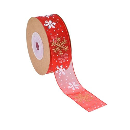MALSSE Bedruckte Weihnachtsbänder für Feiertage, Hochzeit, Party, Dekoration, Band für saisonale Dekorationen MALSSE Bedruckte Weihnachtsbänder für Feiertage, Hochzeit, Party, Dekoration, Band für saisonale Dekorationen von MALSSE