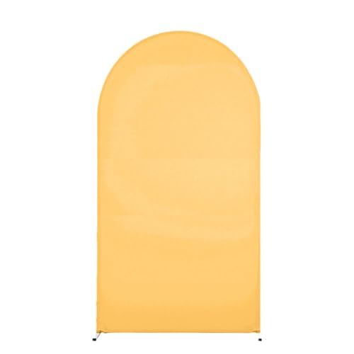 MALSSE Dehnbare Hintergrund-Ständerabdeckungen, praktischer Zeremonie-Rahmen, Spandex-Abdeckungen für runde Hochzeitsdekoration, Hochzeitsbogen von MALSSE