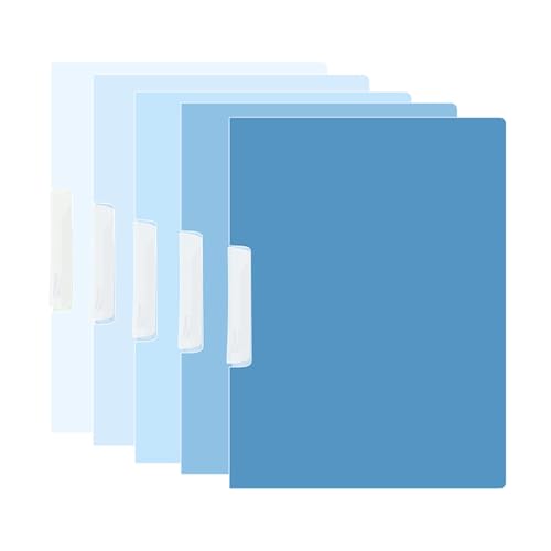 MALSSE Dokumentenordner-Set, seitliche Öffnung, drehbare Aktenhalter, Aktenordner für Zuhause, Schule, Büro, 5 Stück MALSSE Dokumentenordner-Set, seitliche Öffnung, drehbare Aktenhalter, Aktenordner für Zuhause, Schule, Büro, 5 Stück von MALSSE