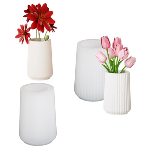 MALSSE Elegante runde Gartentöpfe Form Silikonform Stabile Bastelbedarf Tragbar für Terrasse und Balkon Dekoration MALSSE Elegante runde Gartentöpfe Form Silikonform Stabile Bastelbedarf Tragbar für Terrasse und Balkon Dekoration von MALSSE