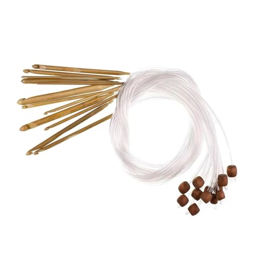 MALSSE Häkelnadel-Set für Anfänger oder professionelle Häkelprojekte, Häkelnadel-Set mit Kabel MALSSE Häkelnadel-Set für Anfänger oder professionelle Häkelprojekte, Häkelnadel-Set mit Kabel von MALSSE