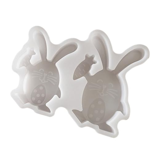 MALSSE Silikon-Kerzenformen in 3D-Tierform für Epoxidharz, Tierhasen, Statue, Silikonformen für Kerzen, Seifen von MALSSE