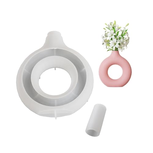 MALSSE Silikonform für die Herstellung von Blumenvasen im nordischen Stil, handgefertigt, Heimdekoration, dekoratives Pflanzgefäß, Formzubehör MALSSE Silikonform für die Herstellung von Blumenvasen im nordischen Stil, handgefertigt, Heimdekoration, dekoratives Pflanzgefäß, Formzubehör von MALSSE