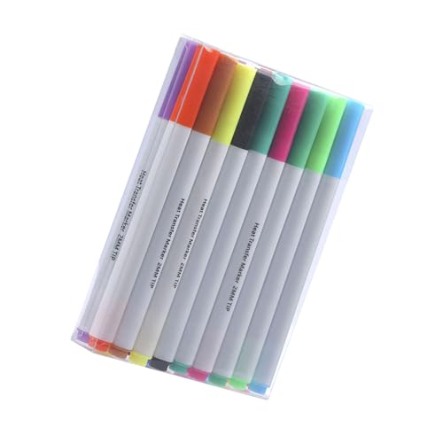 MALSSE Stoff-Wärmetransfer-Marker, 12/18 Farben, zum Aufbügeln, für Kleidung, Malerei, T-Shirt, Tasche, Schuhhut, 12/18 Stück MALSSE Stoff-Wärmetransfer-Marker, 12/18 Farben, zum Aufbügeln, für Kleidung, Malerei, T-Shirt, Tasche, Schuhhut, 12/18 Stück von MALSSE