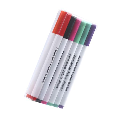 MALSSE Stoff-Wärmetransfer-Marker, 12/18 Farben, zum Aufbügeln, für Kleidung, Malerei, T-Shirt, Tasche, Schuhhut, 12/18 Stück MALSSE Stoff-Wärmetransfer-Marker, 12/18 Farben, zum Aufbügeln, für Kleidung, Malerei, T-Shirt, Tasche, Schuhhut, 12/18 Stück von MALSSE