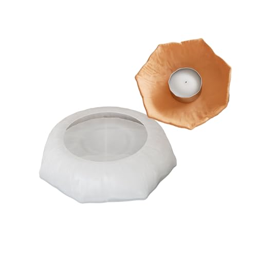MALSSE Vielseitige, runde Ablageschale, flexible Silikonformen, runde Tablettformen für Display-beschichtete Kunst und Handwerk von MALSSE