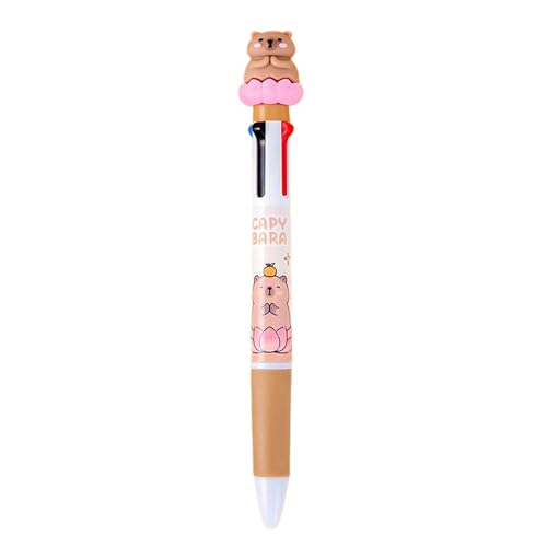 Mehrfarbiger Stift für Zuhause, Büro, Klassenzimmer, 4-in-1, Farb-Kugelschreiber, mehrfarbig, einziehbar, bunte Kugelspitze, mehrfarbiger Kugelschreiber Mehrfarbiger Stift für Zuhause, Büro, Klassenzimmer, 4-in-1, Farb-Kugelschreiber, mehrfarbig, einziehbar, bunte Kugelspitze, mehrfarbiger Kugelschreiber von MALSSE