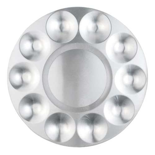 Metall Farbmischpalette Runde Farbwanne Künstler Farbmischpalette Künstler Mischpalette zum Mischen von Farbe Party Kunstunterricht Metall Farbmischpalette Runde Farbwanne Künstler Farbmischpalette Künstler Mischpalette zum Mischen von Farbe Party Kunstunterricht von MALSSE