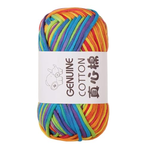 Rolle/48 g Baumwollgarn, Häkelgarn für Decken-Stricken und Häkeln, weiches Strickgarn, Babygarn zum Häkeln Strickwolle Rolle/48 g Baumwollgarn, Häkelgarn für Decken-Stricken und Häkeln, weiches Strickgarn, Babygarn zum Häkeln Strickwolle von MALSSE