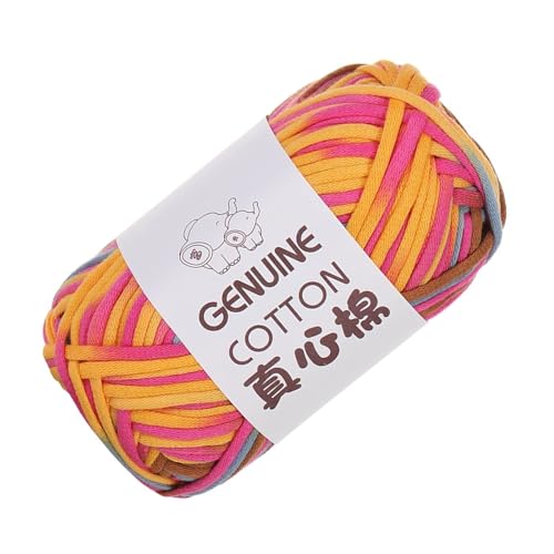 Rolle/48 g Baumwollgarn, Häkelgarn für Decken-Stricken und Häkeln, weiches Strickgarn, Babygarn zum Häkeln Strickwolle von MALSSE