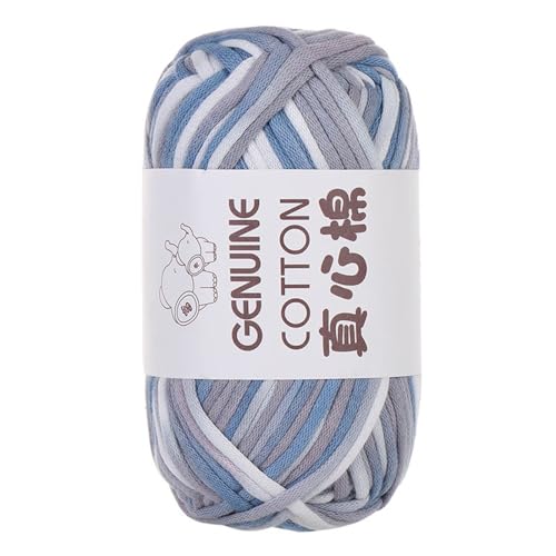 Rolle/48 g Baumwollgarn, Häkelgarn für Decken-Stricken und Häkeln, weiches Strickgarn, Babygarn zum Häkeln Strickwolle Rolle/48 g Baumwollgarn, Häkelgarn für Decken-Stricken und Häkeln, weiches Strickgarn, Babygarn zum Häkeln Strickwolle von MALSSE
