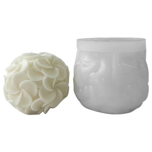 Silikon-Seifenformen, Blumen-Silikonformen, Hortensien-Form, für Handarbeit, Liebhaber, Partyzubehör Silikon-Seifenformen, Blumen-Silikonformen, Hortensien-Form, für Handarbeit, Liebhaber, Partyzubehör von MALSSE