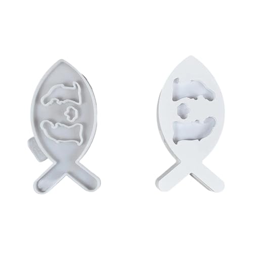 Silikonform mit ausgehöhlten Fisch-Formen, Meerestiere, Teelichtformen für Epoxidharz-Bastelarbeiten Silikonform mit ausgehöhlten Fisch-Formen, Meerestiere, Teelichtformen für Epoxidharz-Bastelarbeiten von MALSSE