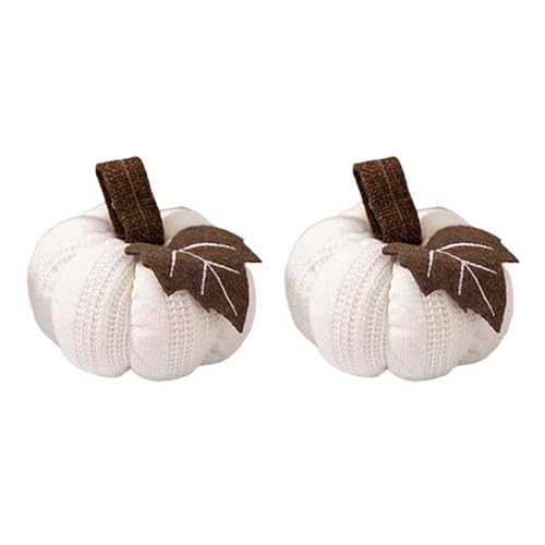 Strickstoff Kürbis-Dekoration, leicht, zum Aufhängen, für Herbst, Erntedankfest, Heimdekoration, Herbstdekoration von MALSSE