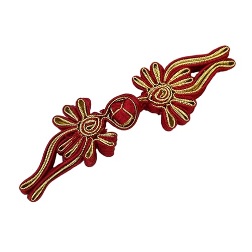 Traditionelle chinesische Knöpfe zum Nähen, Froschknöpfe, zum Aufnähen für Handarbeit, Cheongsam-Verzierung, Frosch-Knopfverschluss von MALSSE