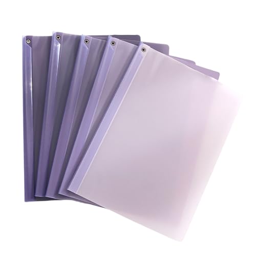Transparente Dokumentenhüllen mit langer Klemme, Dokumententestpapier-Organizer, große Kapazität, Aktenordner für Sutdent Lehrer, Dokumenten-Organizer, Ordner, 5 Stück Transparente Dokumentenhüllen mit langer Klemme, Dokumententestpapier-Organizer, große Kapazität, Aktenordner für Sutdent Lehrer, Dokumenten-Organizer, Ordner, 5 Stück von MALSSE